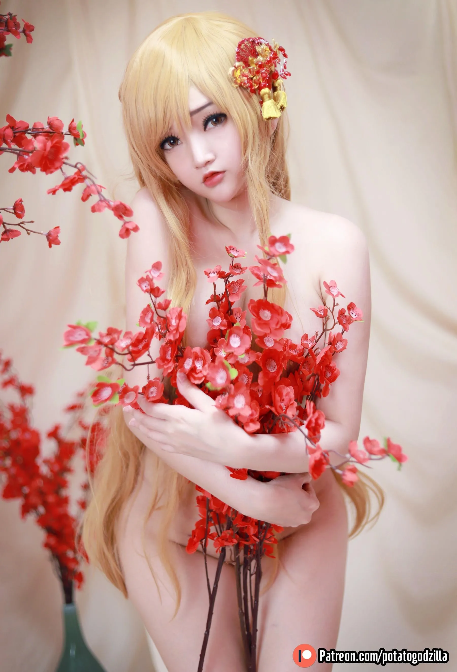 Potato Godzilla – NO.73 Asuna Yuuki Qipao [53P]插图3